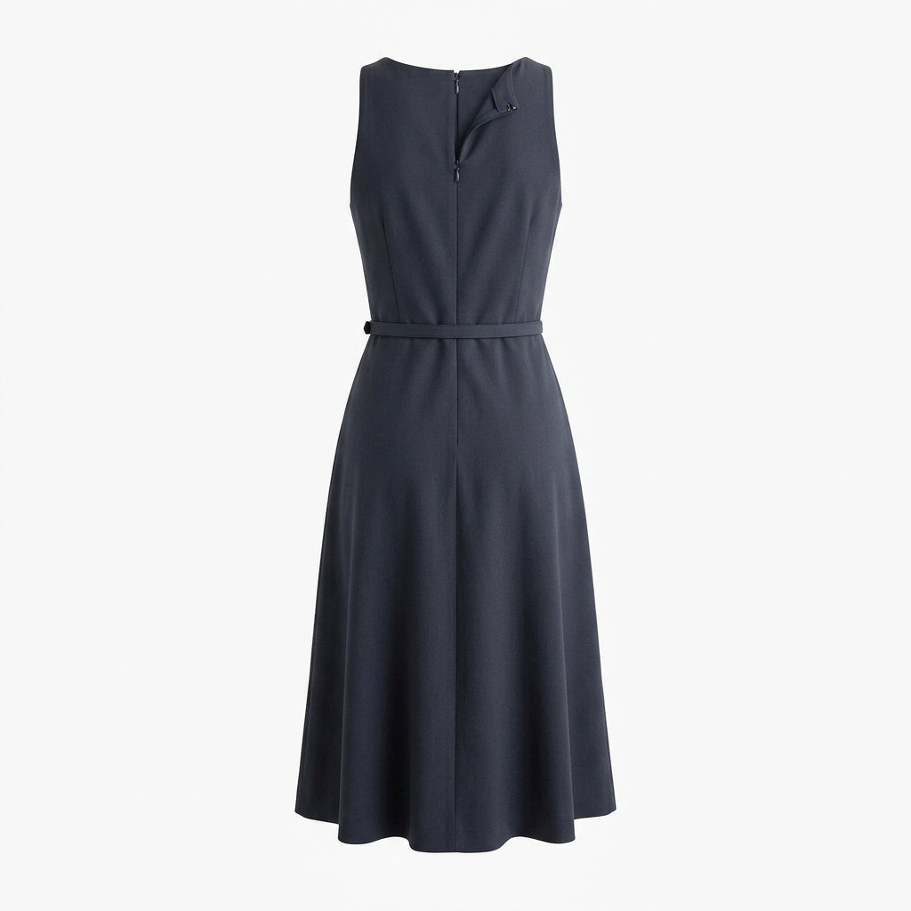 Elegant Slim-Fit Professional Tank Dress