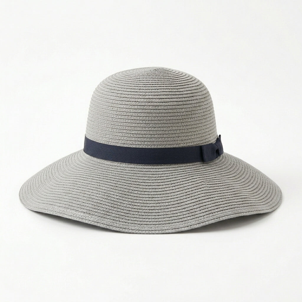 Women's Foldable Wide-Brim Straw Sun Hat