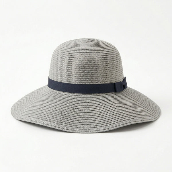 Women's Foldable Wide-Brim Straw Sun Hat