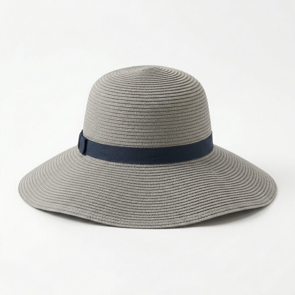 Women's Foldable Wide-Brim Straw Sun Hat